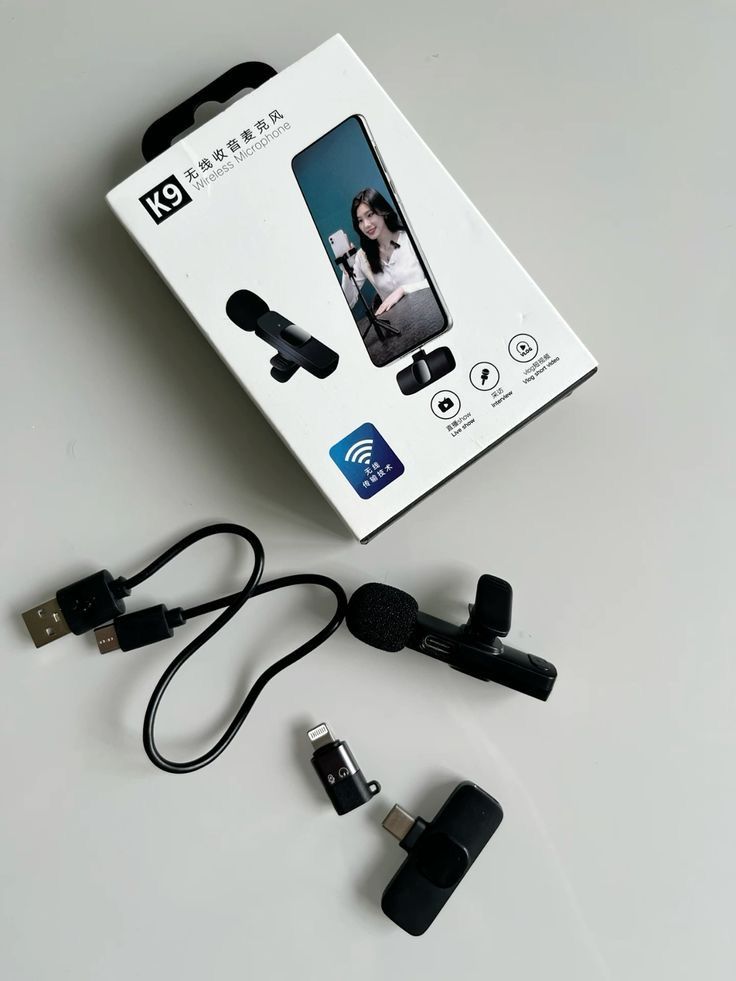 K9 Wireless Collar Clip Microphone