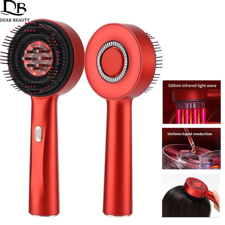 GlowRoot™ Electric Hair Oil Applicator with Red Light
