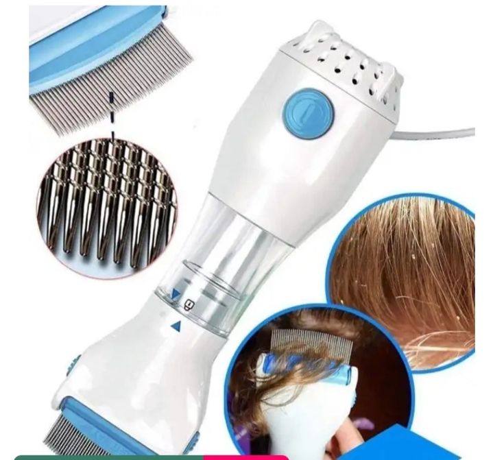 🌟🧴✨ V-Comb™ ScalpShield Anti-Lice Comb 🍃💙 💎 Target • Remove • Protect 🚿🌿