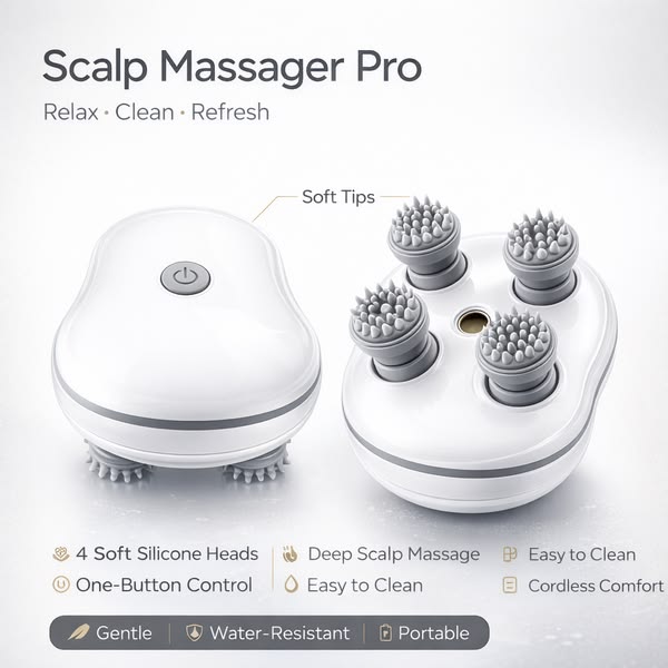 Smart Scalp Massager