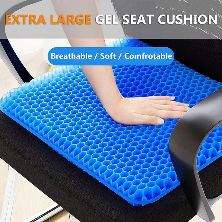 Seat Cushion Cool Gel Memory Egg Sitter