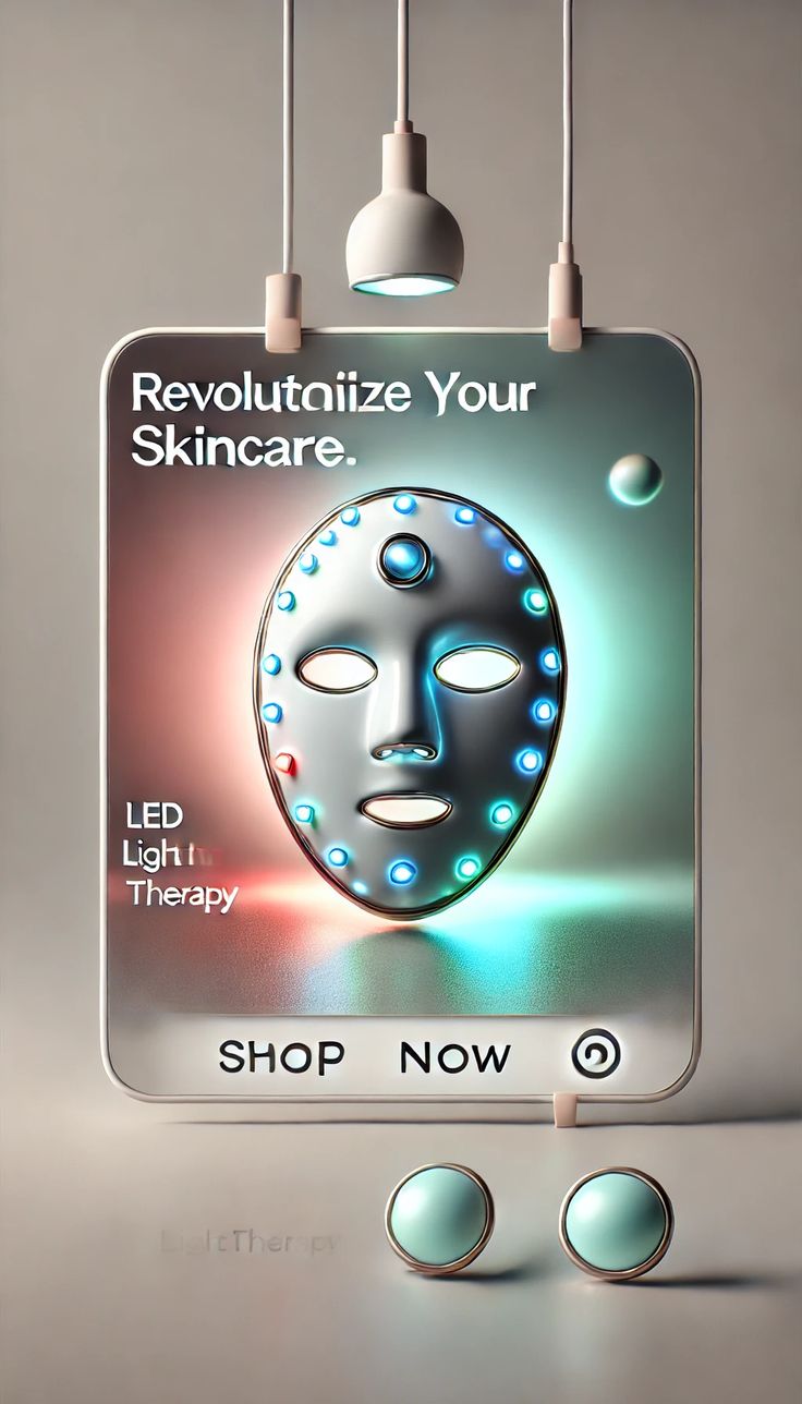 GlowLux LED Facial Mask – 7-Color Photon Therapy
