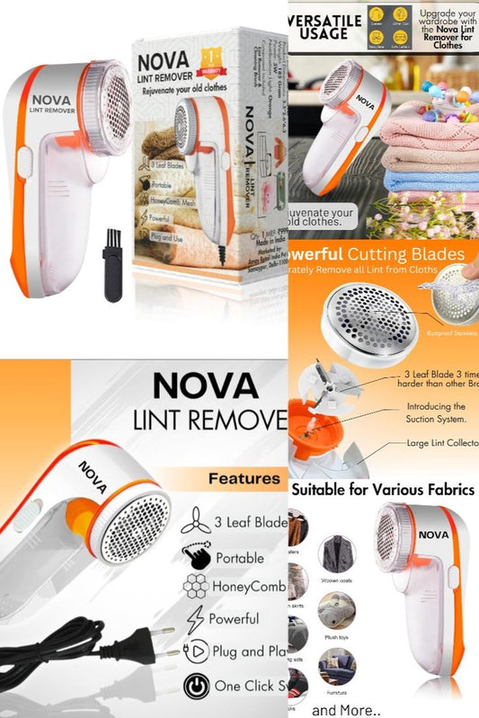 FuzzAway Electric Lint Remover – Premium & Portable