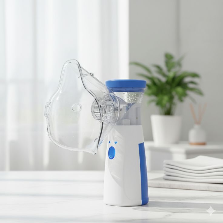 ⭐ Portable Nebulizer 💨 – Safe, Efficient & Rechargeable for Everyone 💎