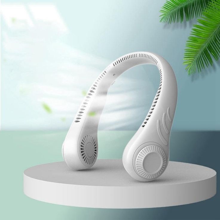 ✨ CoolBreeze Neck Fan ❄️🌬️ | Wearable Cooling Luxury 🌟 Beat the Heat in Style 💼💎