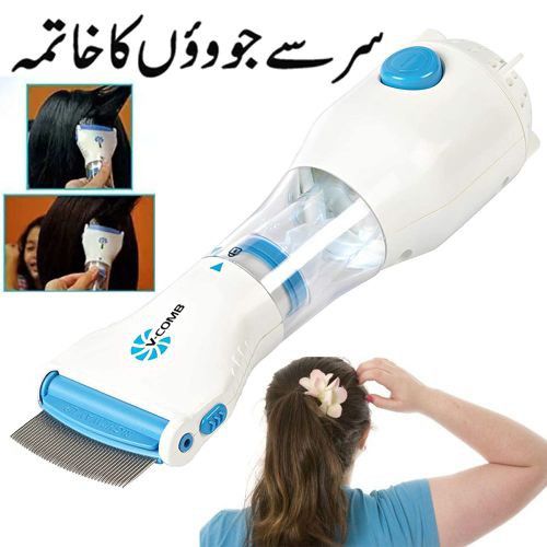 🌟🧴✨ V-Comb™ ScalpShield Anti-Lice Comb 🍃💙 💎 Target • Remove • Protect 🚿🌿