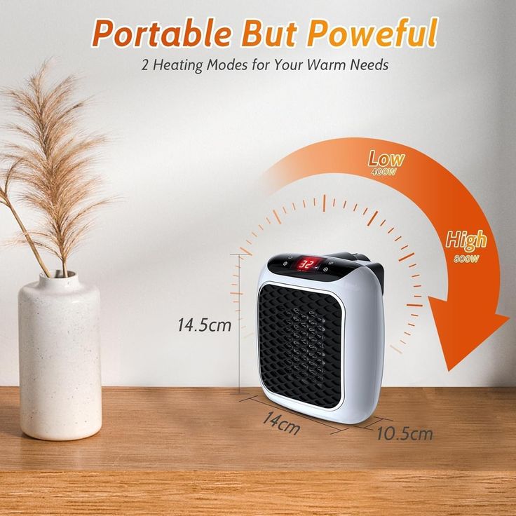 Handy Heater-800W Mini Electric Portable Room Heater