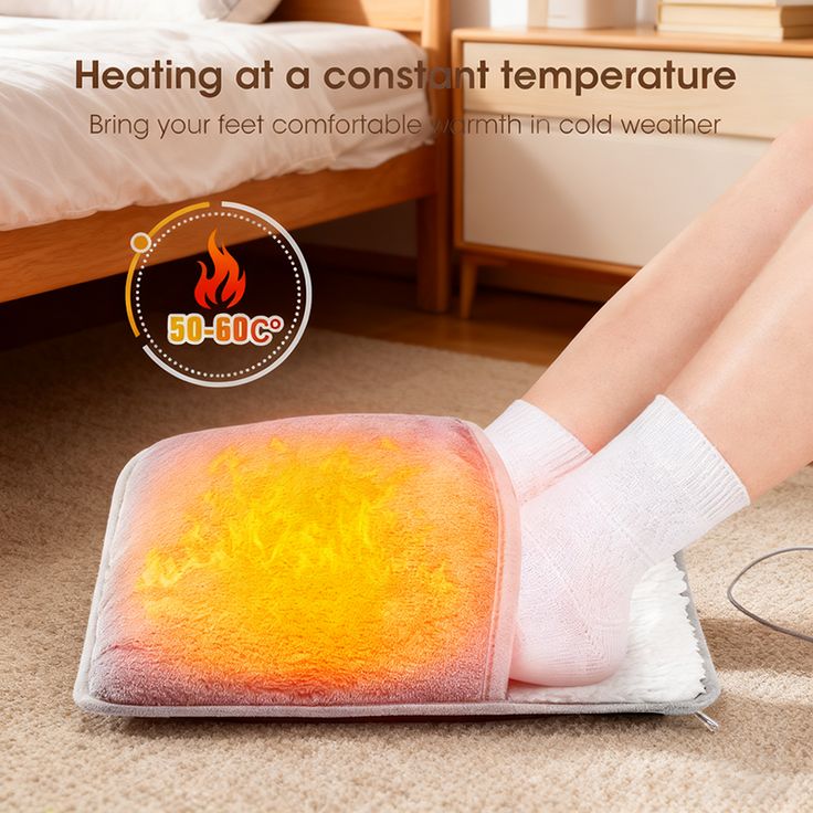 Thermostatic Foot Warmers,USB Rechargeable