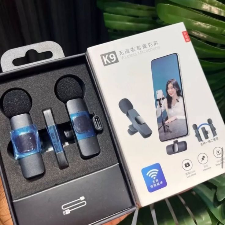 K9 Wireless Collar Clip Microphone
